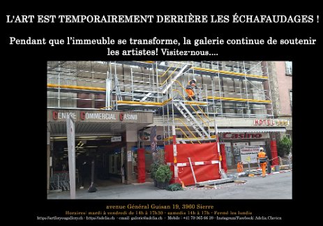 Travaux2 L'art est derrière le chantier!