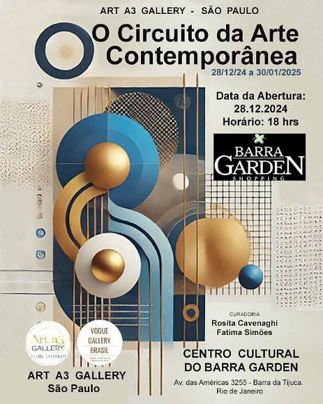 AfficheBarraGarten_Rio RIO de JANEIRO - Exposition collective 