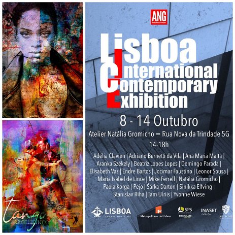 AfficheOutubro2022 Exposition collective à Lisbonne