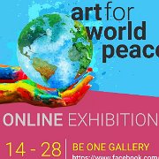Participation à l'exposition virtuelle "Art for World Peace"  Be One Gallery