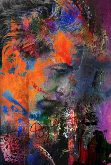 BobDylan__II_Projet5.jpg “Exploring various painting technics, I use my knowledge of photography to create original paintings mixed with photography – New Pop Realism.