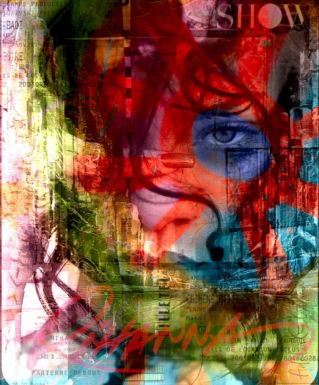 Rihanna_SensualLady_Projet01.jpg “Exploring various painting technics, I use my knowledge of photography to create original paintings mixed with photography – New Pop Realism.