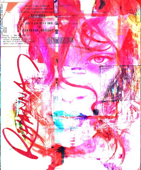 Rihanna_SensualLady_Projet7.jpg “Exploring various painting technics, I use my knowledge of photography to create original paintings mixed with photography – New Pop Realism.