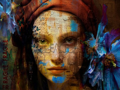 TheLady&Perfection_Projet3.jpg “Exploring various painting technics, I use my knowledge of photography to create original paintings mixed with photography – New Pop Realism.