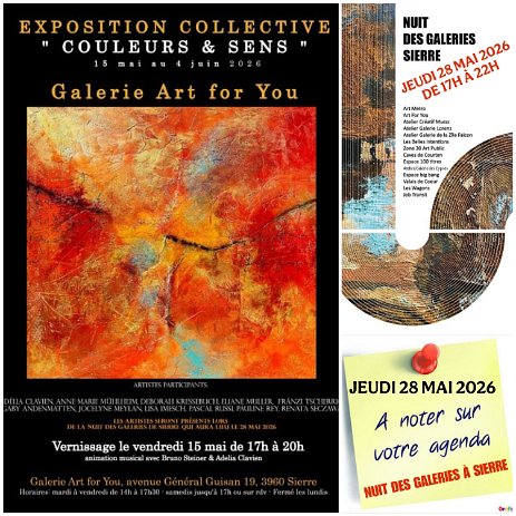 A_Colective SIERRE - Exposition collective dans le cadre de la Nuit des Galeries