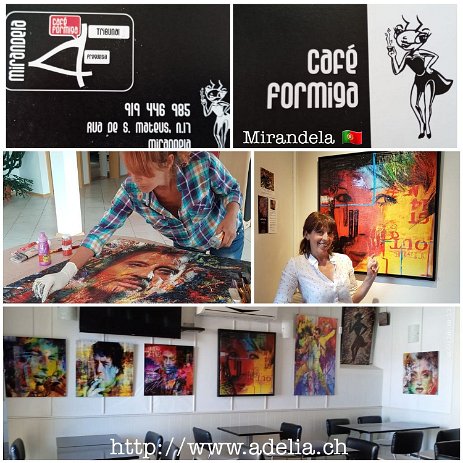 AfficheCafeFormigaI_22 Exposition permanente au Café Formiga à Mirandela - Portugal