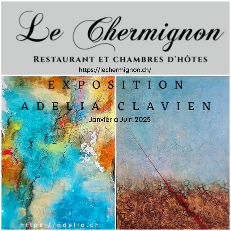 AfficheCherMignon CHERMIGNON - Exposition de janvier à Juin 2025