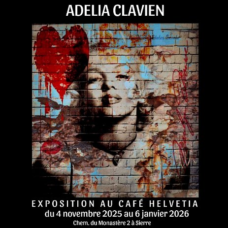 AfficheHelvetia SIERRE - Exposition Pop Art au Café Helvetia à Sierre