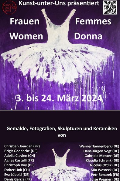 AfficheKunst2024 Exposition collective à Lörrach - Allemagne