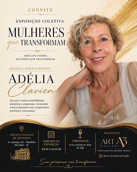 AfficheMulheresQTransformam2026 SÃO PAULO - Exposition collective 