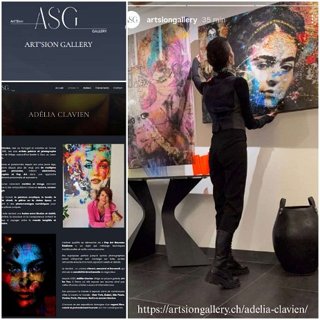 Affiche_ASG SION - Membre de Art Sion Gallery. Inauguration le 14 novembre 2025