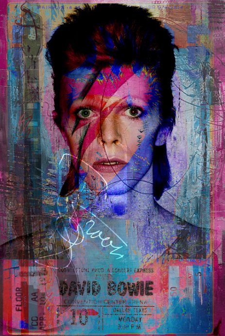 DavidBowieMusicLord_Projet2.jpg “Exploring various painting technics, I use my knowledge of photography to create original paintings mixed with photography – New Pop Realism.