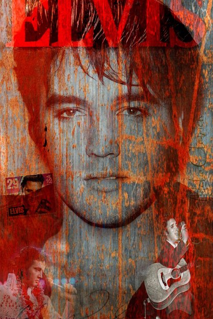 Elvis_Forever_Projet1.jpg “Exploring various painting technics, I use my knowledge of photography to create original paintings mixed with photography – New Pop Realism.