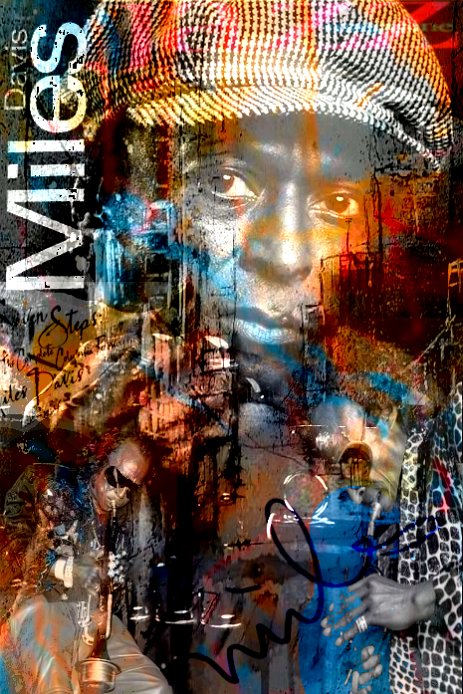 MilesDavis_TheJAZZ_Projet11.jpg “Exploring various painting technics, I use my knowledge of photography to create original paintings mixed with photography – New Pop Realism.