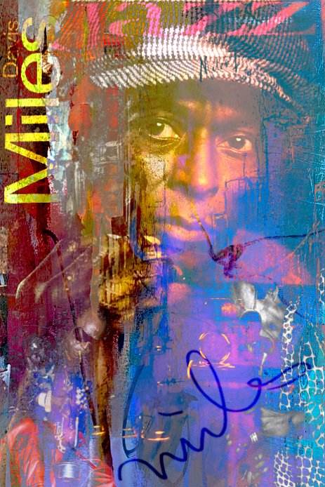 MilesDavis_TheJAZZ_Projet7.jpg “Exploring various painting technics, I use my knowledge of photography to create original paintings mixed with photography – New Pop Realism.