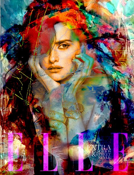 PenelopeCruz_Starlight_Projet6.jpg “Exploring various painting technics, I use my knowledge of photography to create original paintings mixed with photography – New Pop Realism.